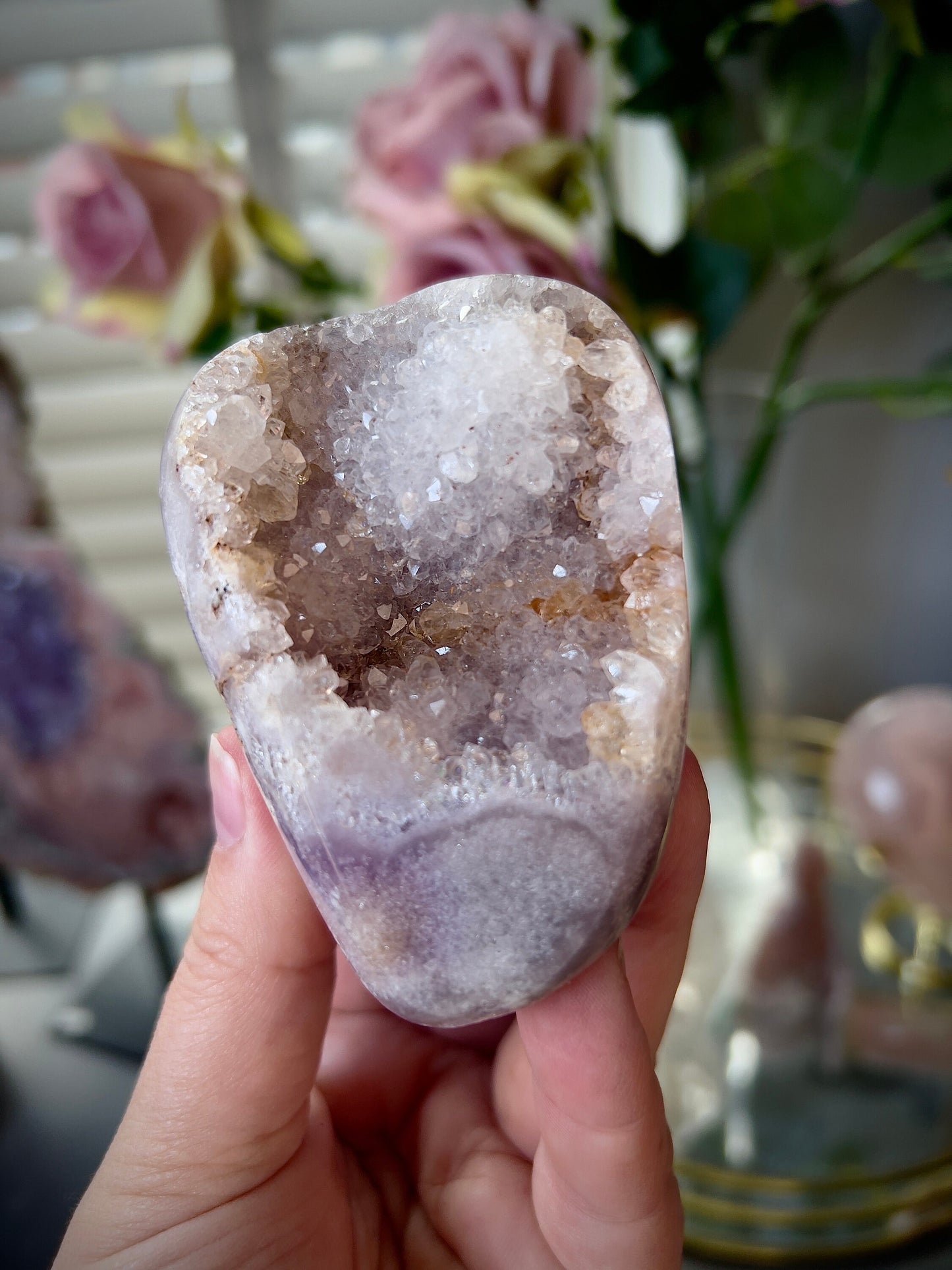 Pink amethyst Freeform