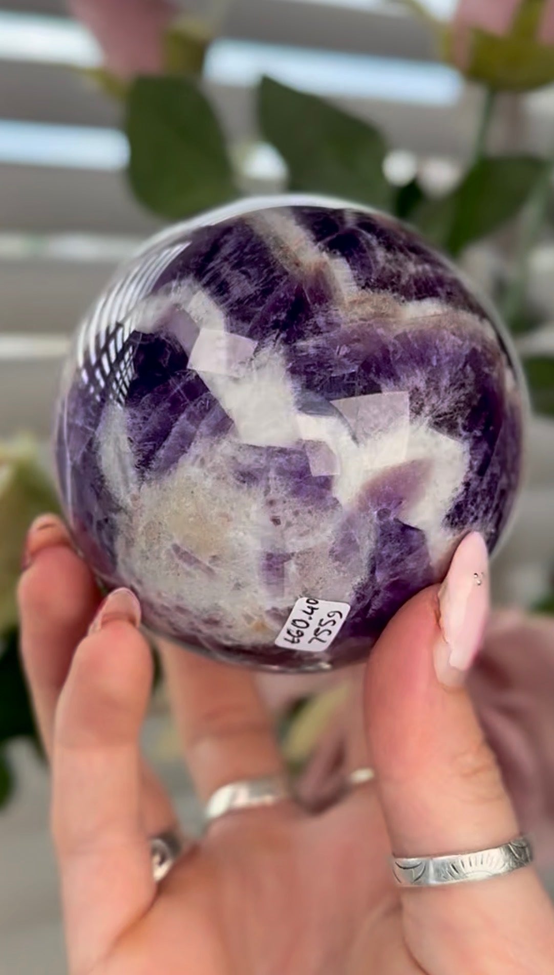 High quality, Dream amethyst sphere