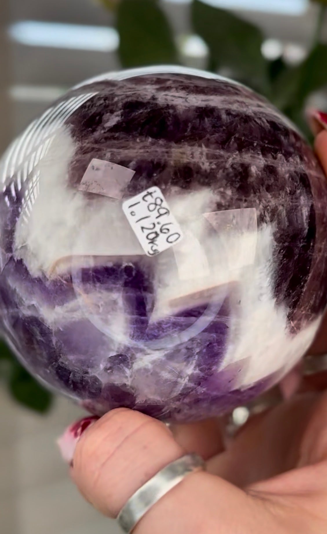 High quality, Dream amethyst sphere