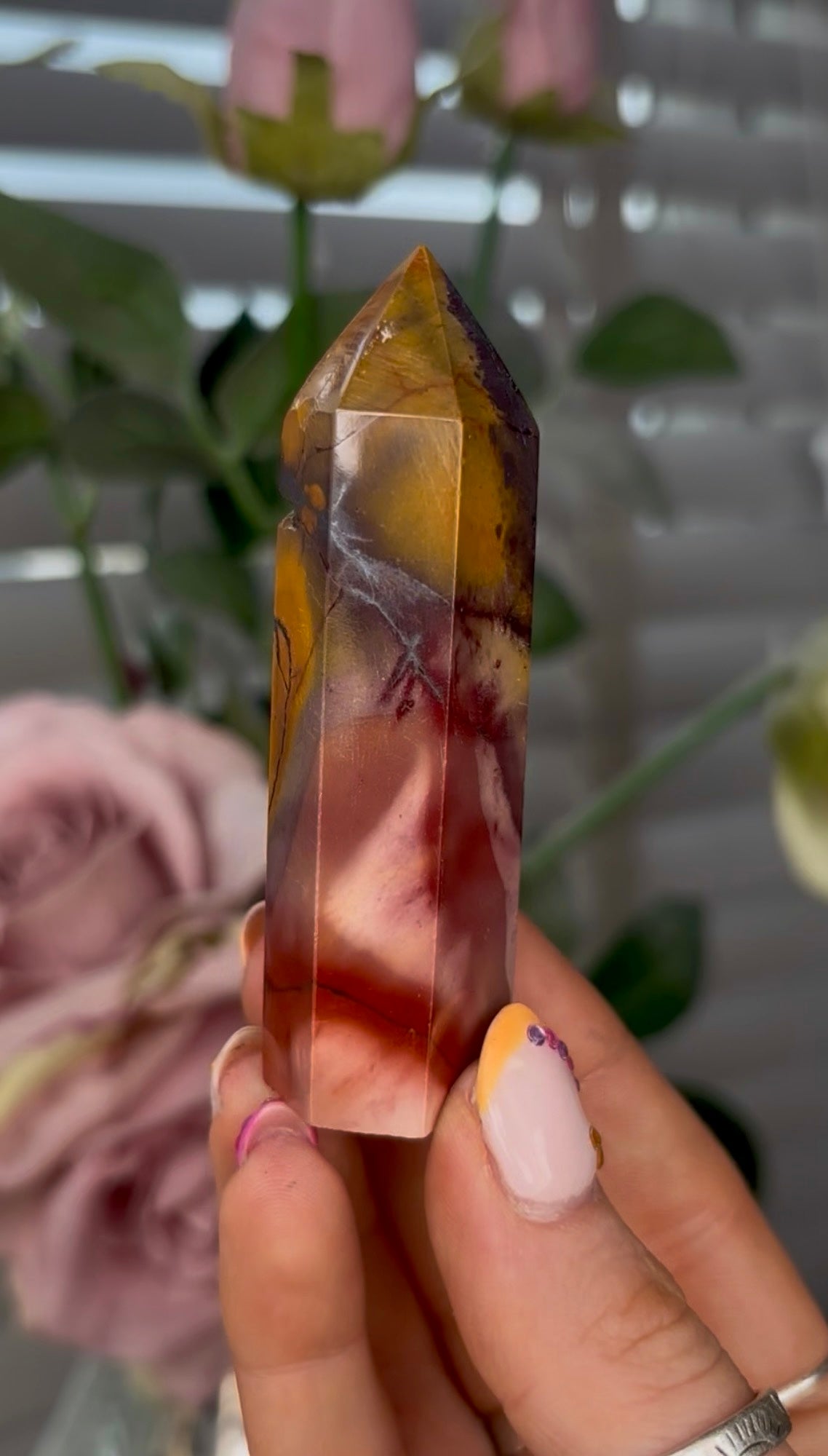 mookaite jasper tower 7.8cm