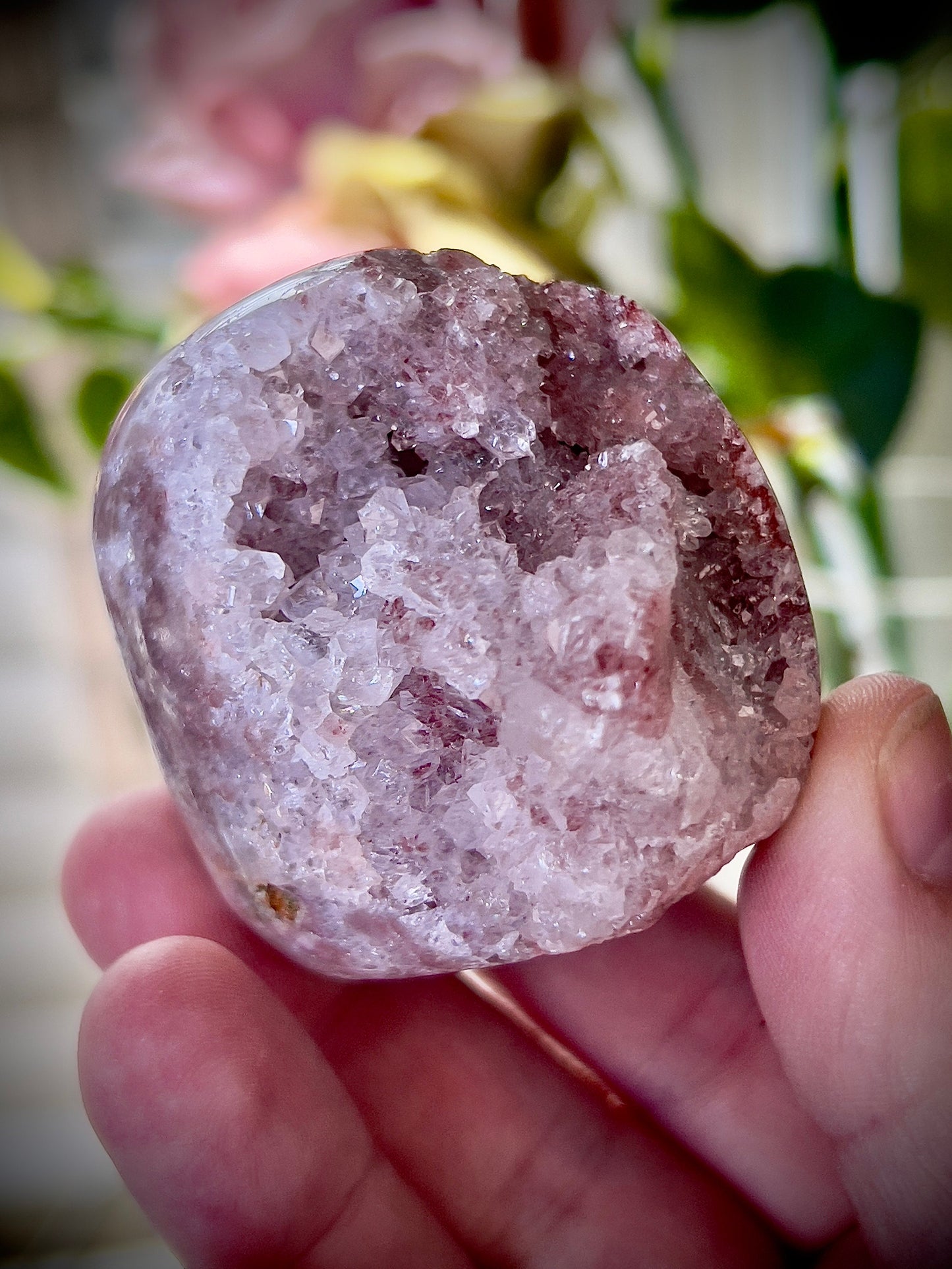 high grade, pink amethyst Freeform