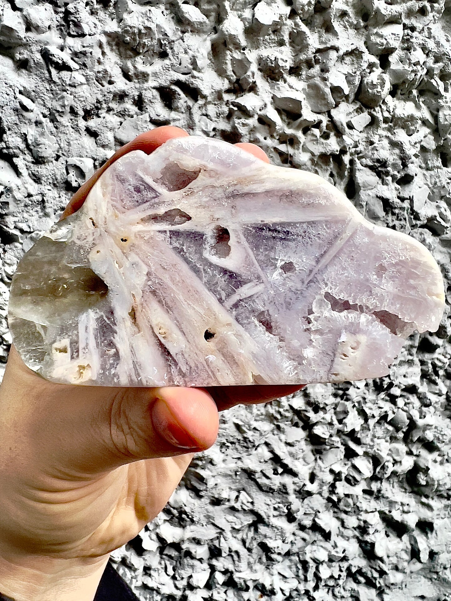 Super high quality, Brazilian, self standing, Purple, rutile, pink amethyst cloud with smoky quartz inclusion