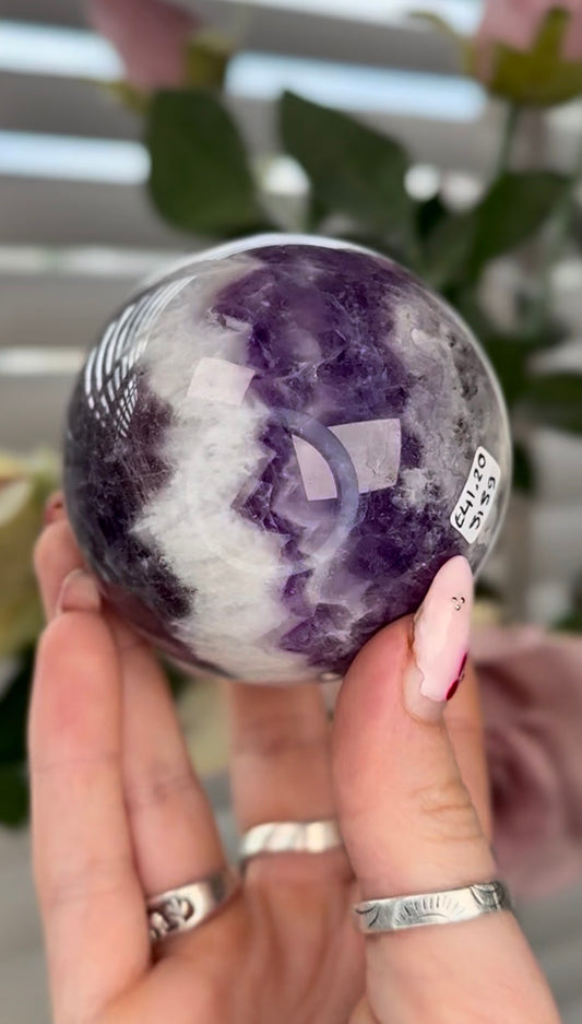 High quality, Dream amethyst sphere