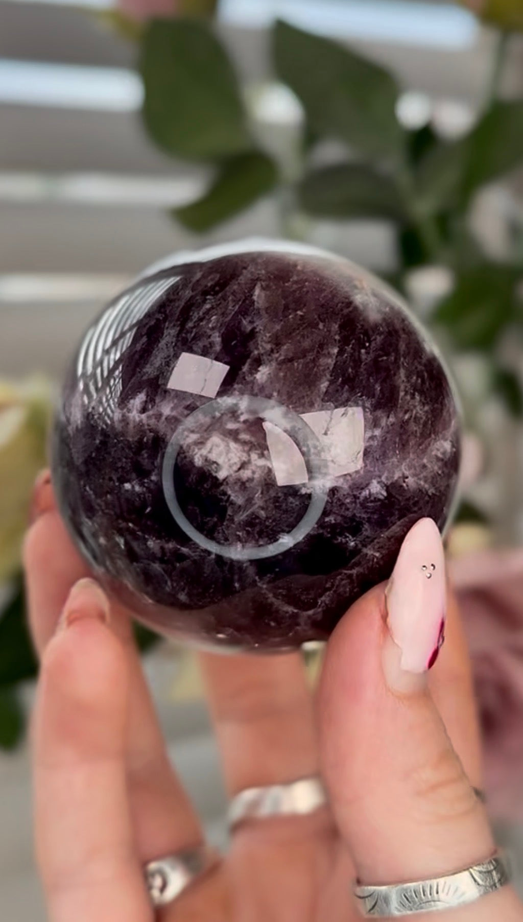 High quality, Dream amethyst sphere