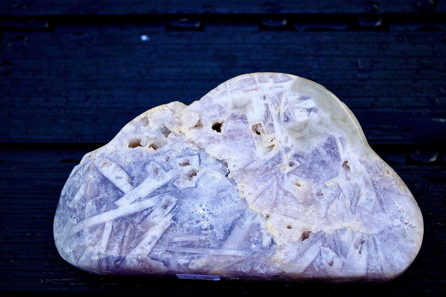 Super quality, purple rutile, pink amethyst, brazilian cloud