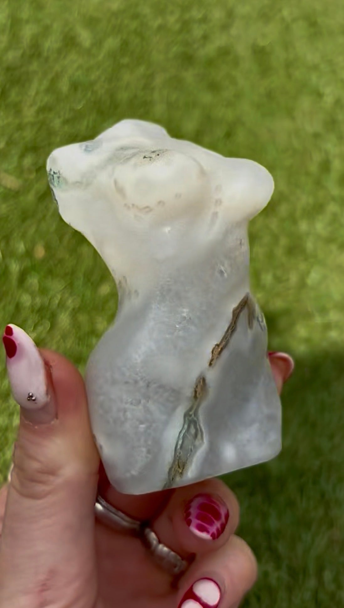 moss agate, curvy, ladies body