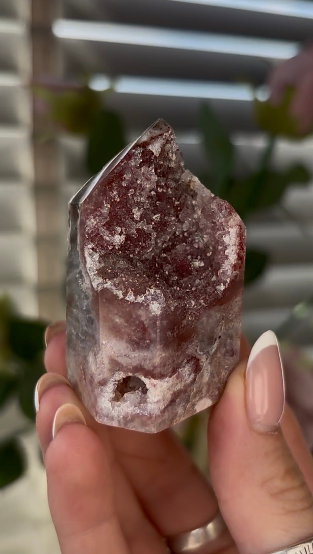 Cute, Pink amethyst tower