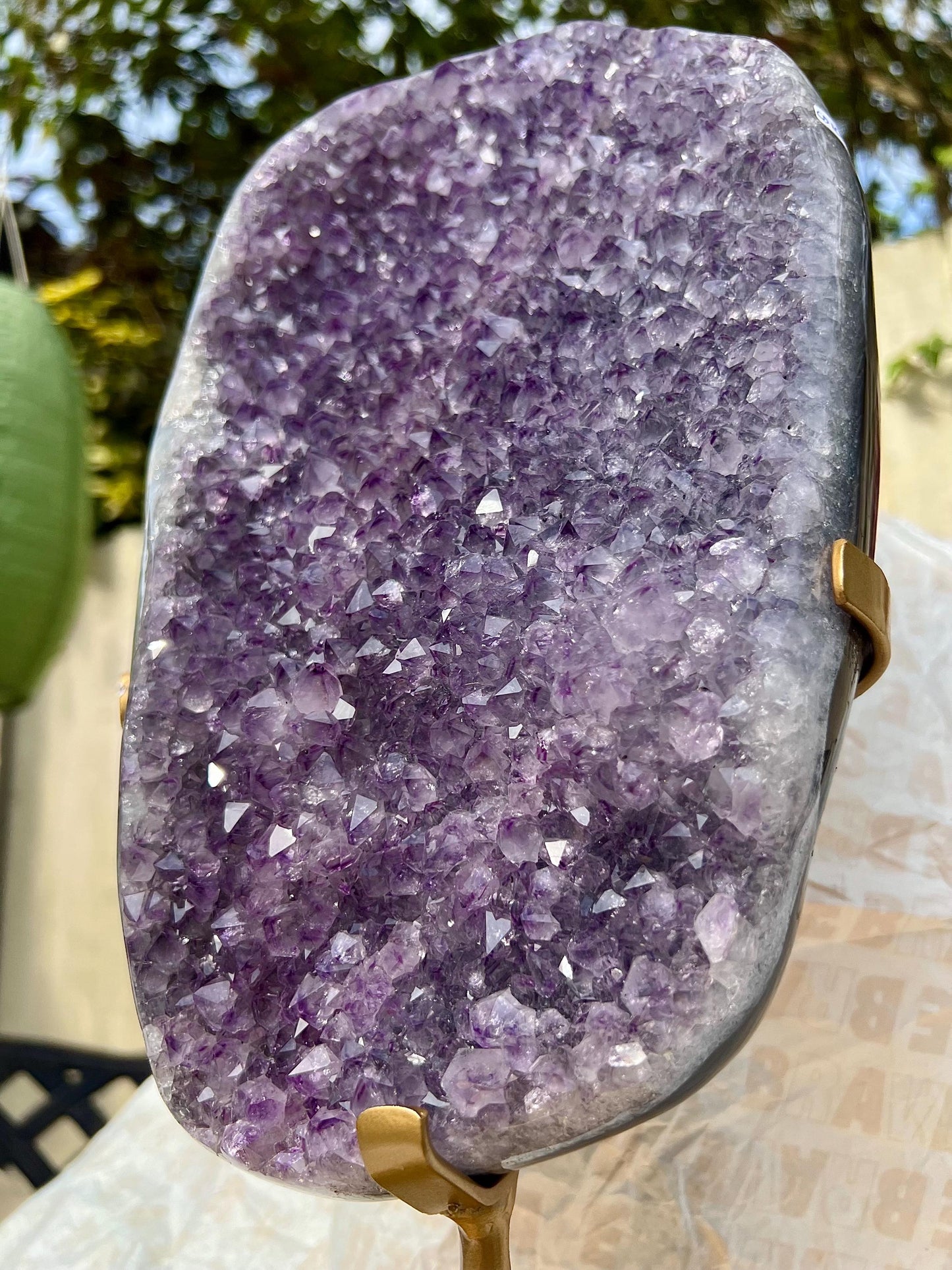 Large, statement, Amethyst on spinning stand 5.840kg