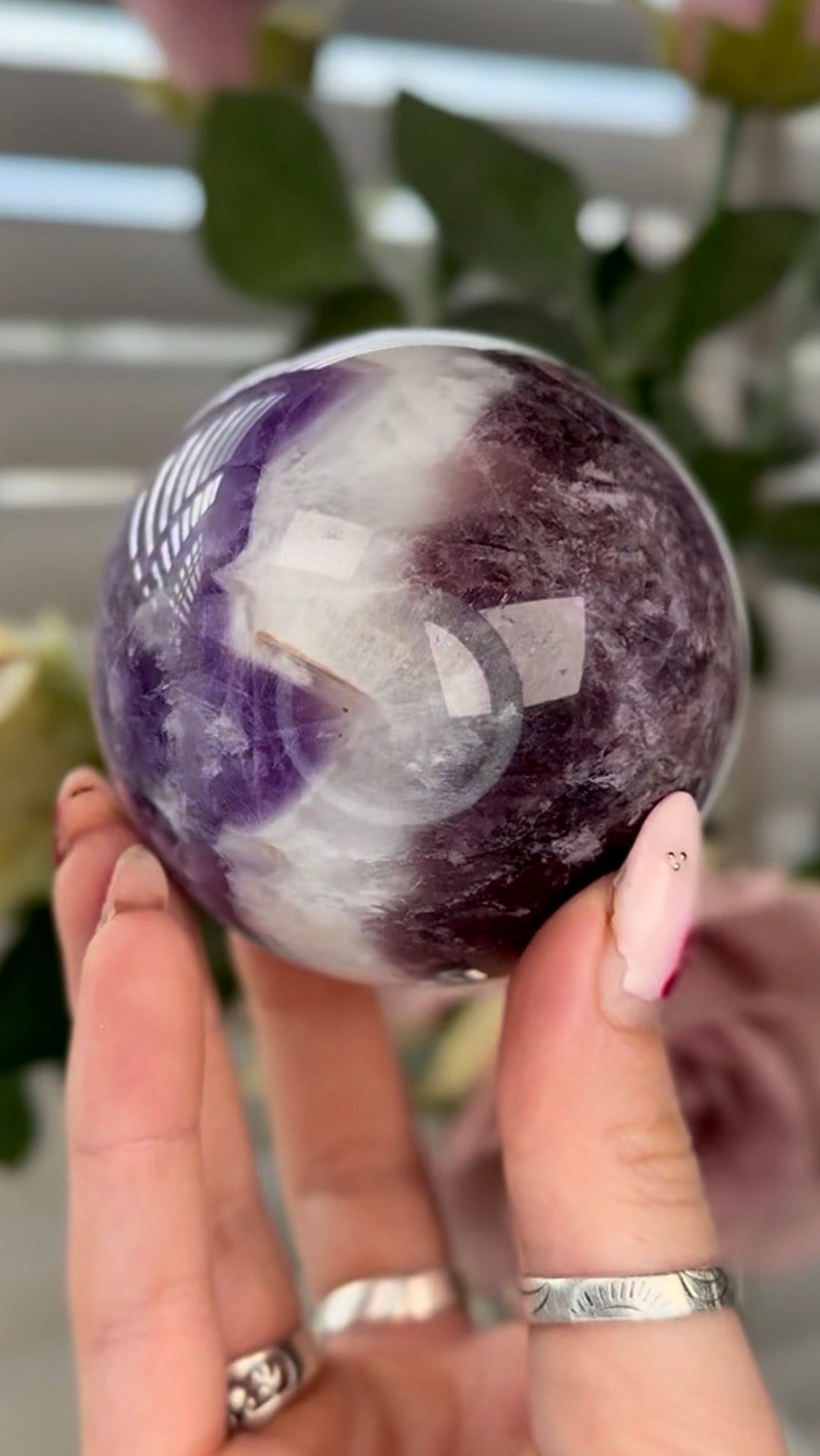 High quality, Dream amethyst sphere