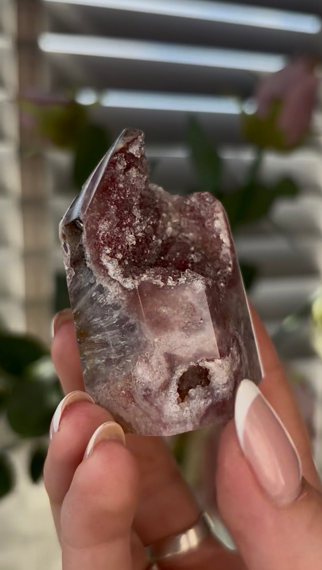 Cute, Pink amethyst tower
