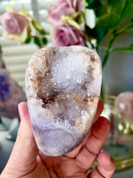 Pink amethyst Freeform