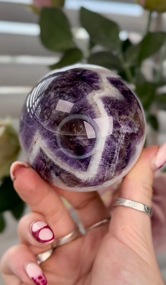 High quality, Dream amethyst sphere