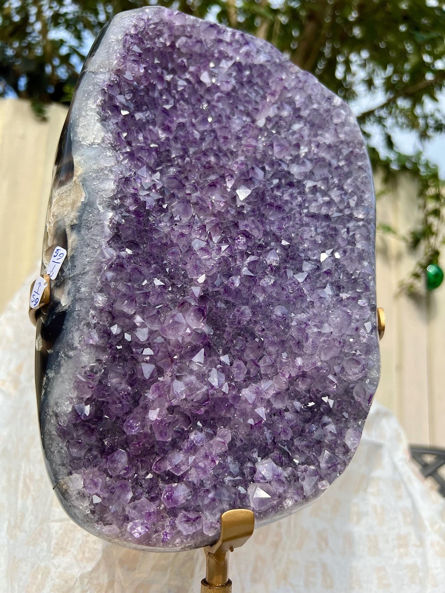 Large, statement, Amethyst on spinning stand 5.840kg
