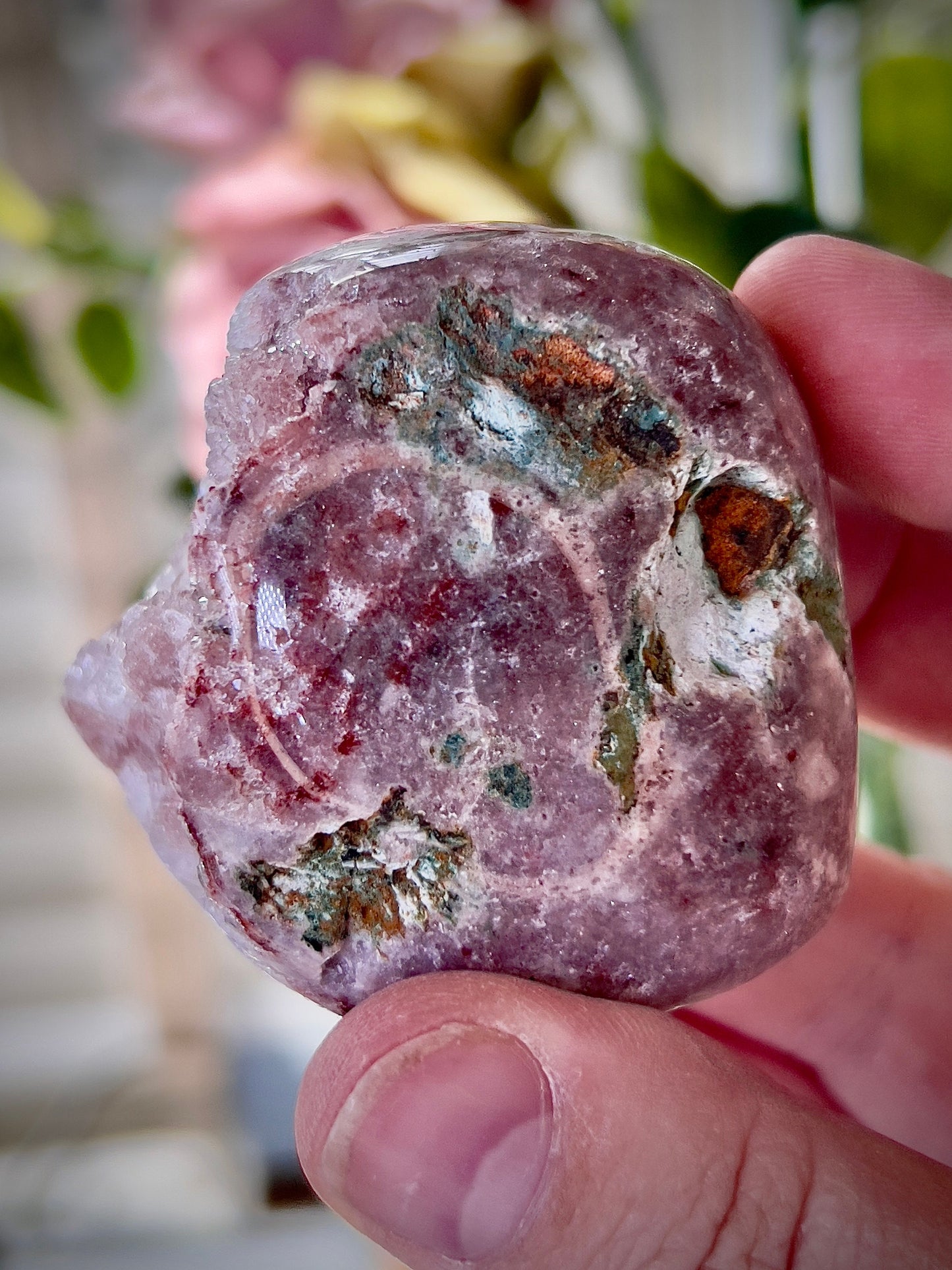 high grade, pink amethyst Freeform