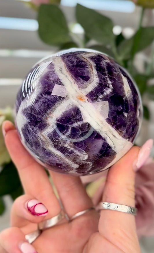 High quality, Dream amethyst sphere