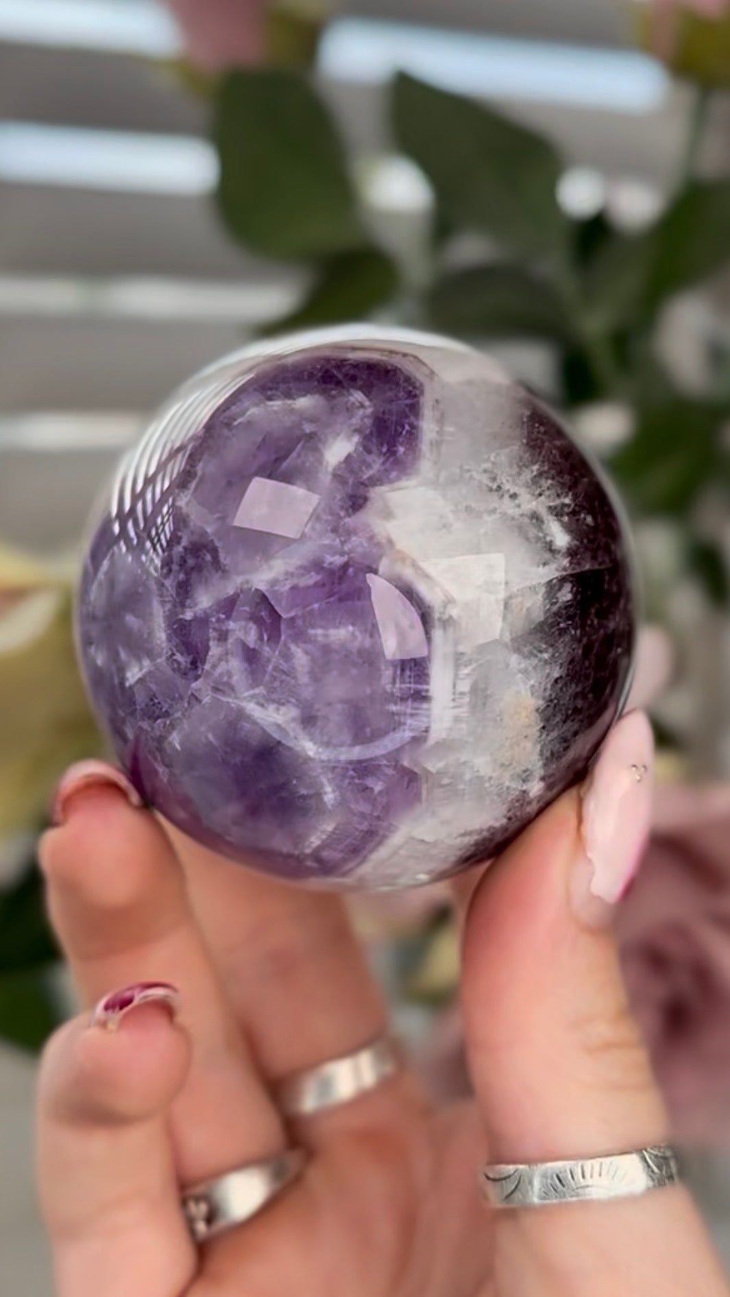 High quality, Dream amethyst sphere