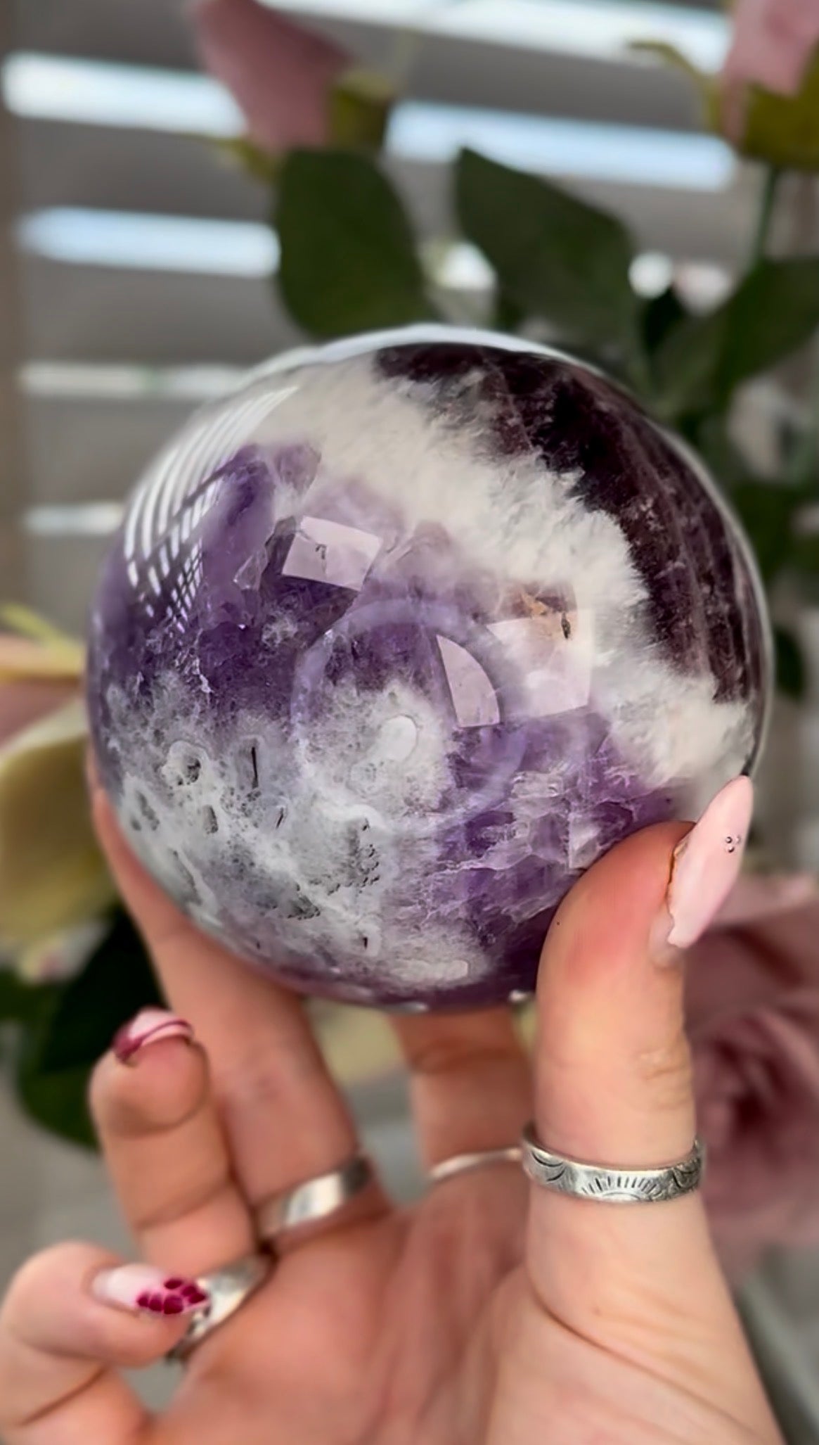 High quality, Dream amethyst sphere