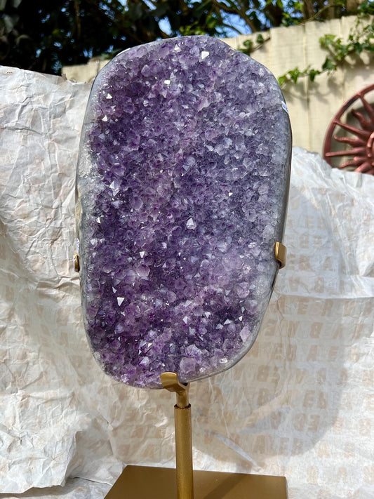 Large, statement, Amethyst on spinning stand 5.840kg