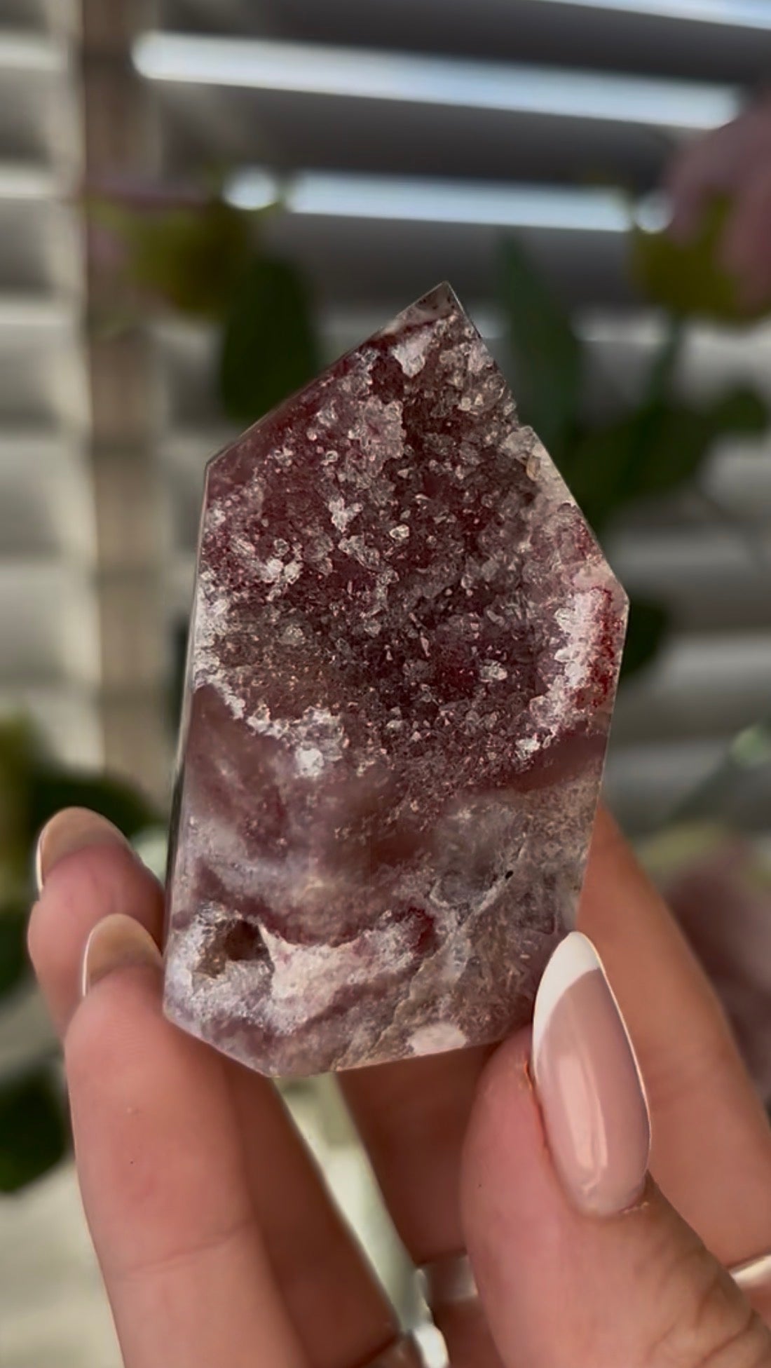 Cute, Pink amethyst tower