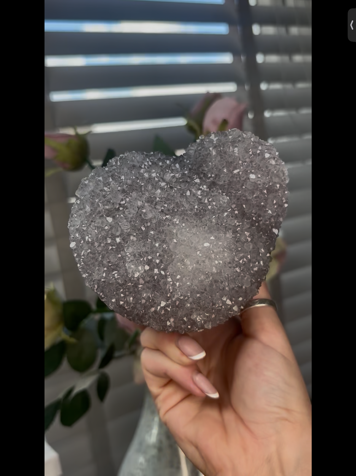 High grade, beautiful, Amethyst agate Freeform/mushroom  1.080kg