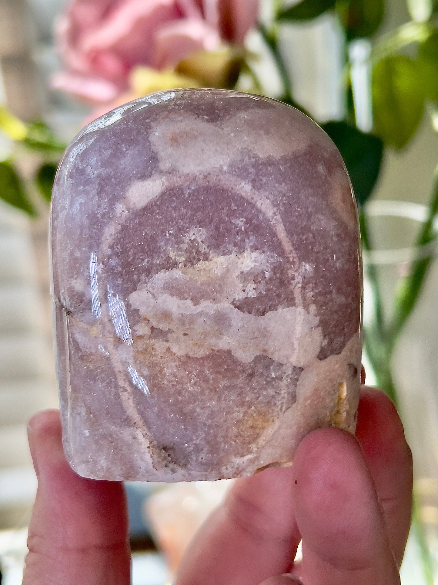 High quality, pink amethyst Freeform