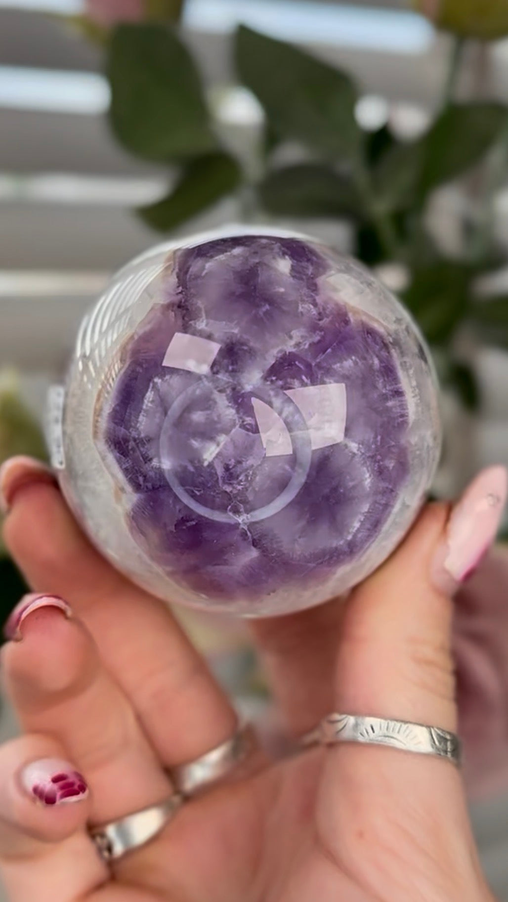 High quality, Dream amethyst sphere