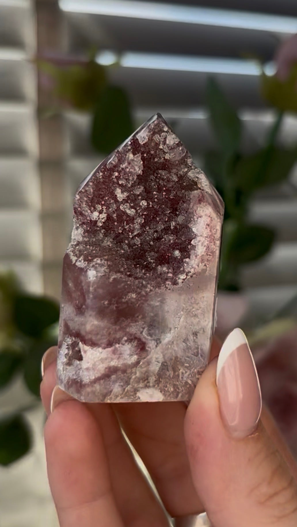 Cute, Pink amethyst tower
