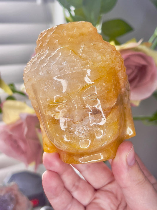 High quality, golden healer, buddah head