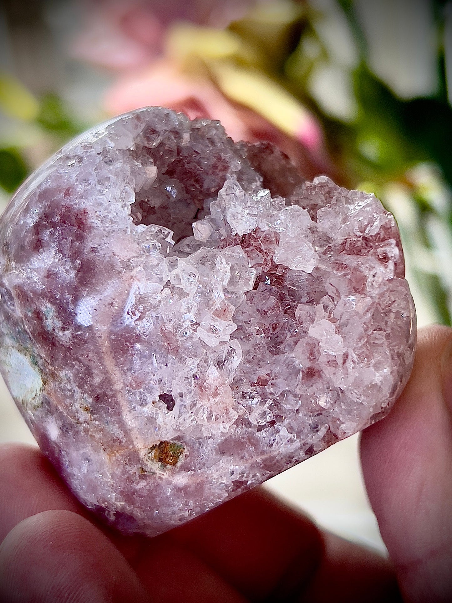 high grade, pink amethyst Freeform