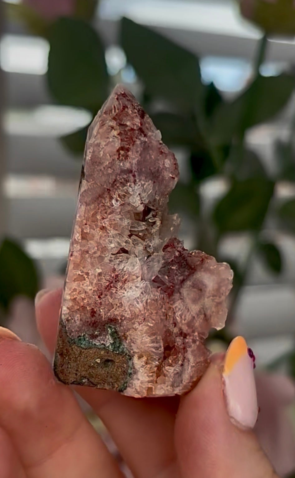 Mini Pink amethyst tower