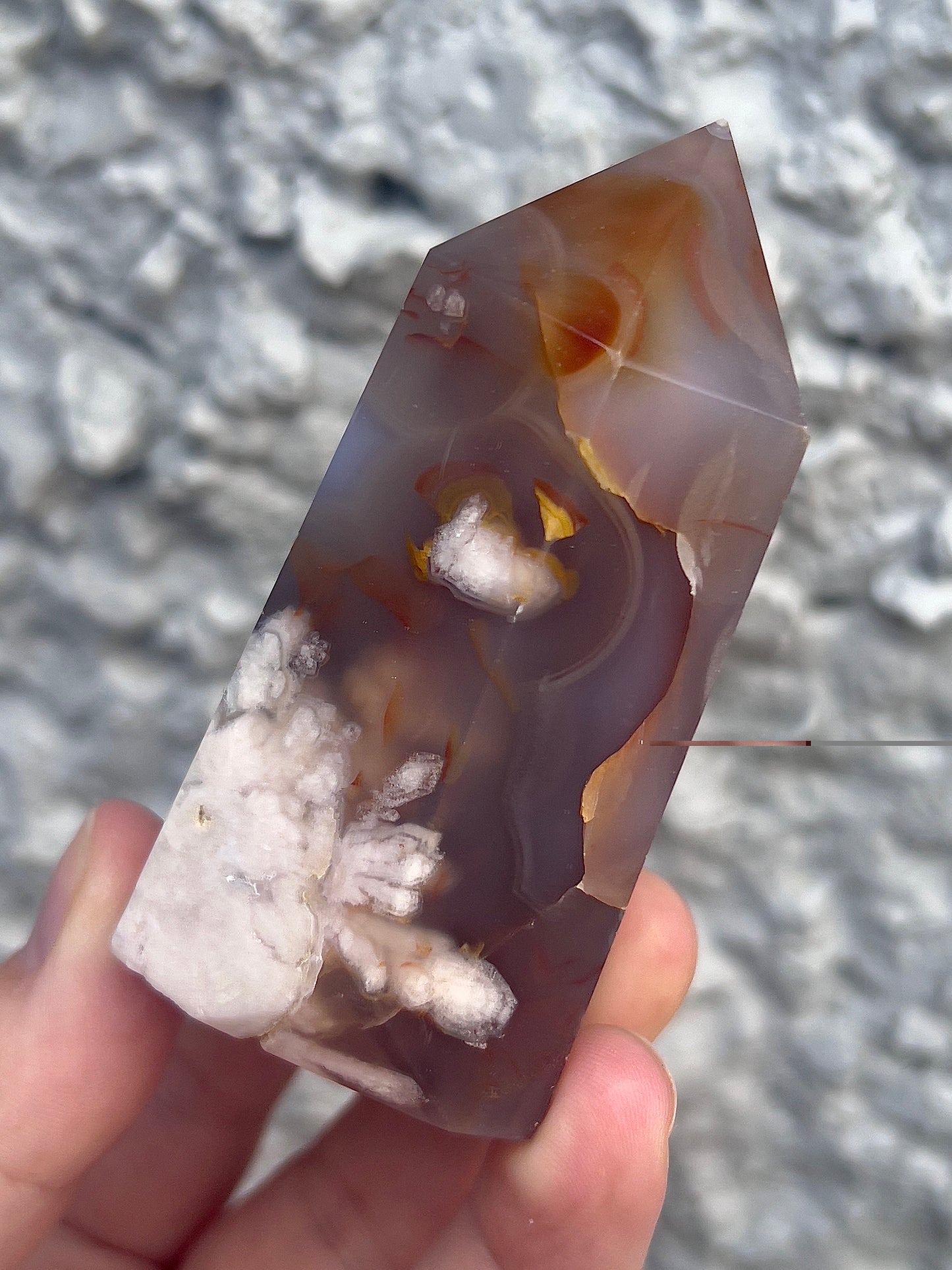 flower agate tower