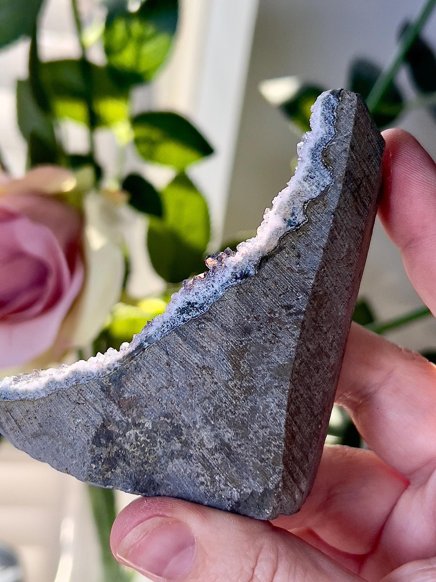 amethyst cutbase freeform 165G 8CM(H) 5CM(W)