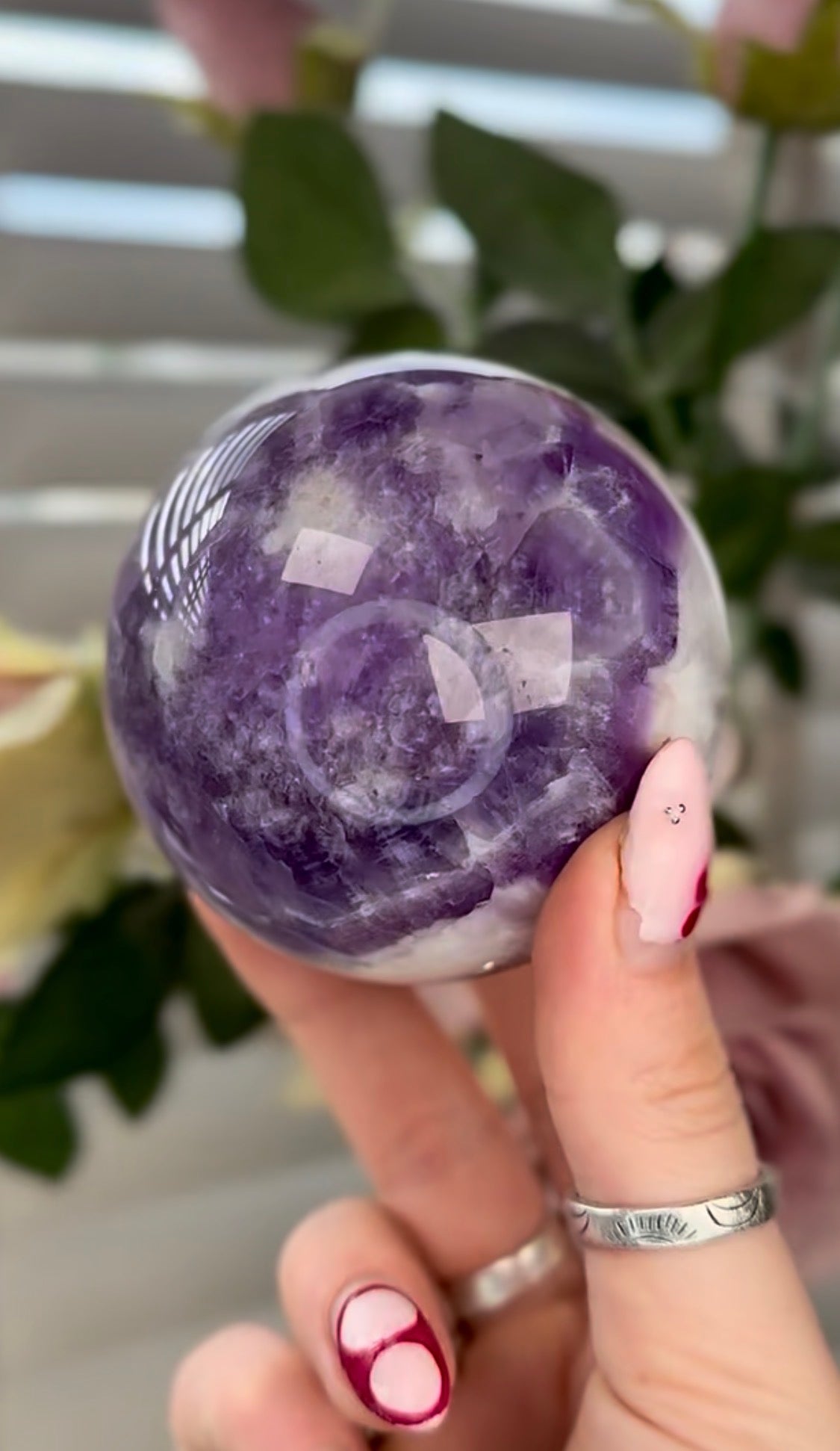 High quality, Dream amethyst sphere