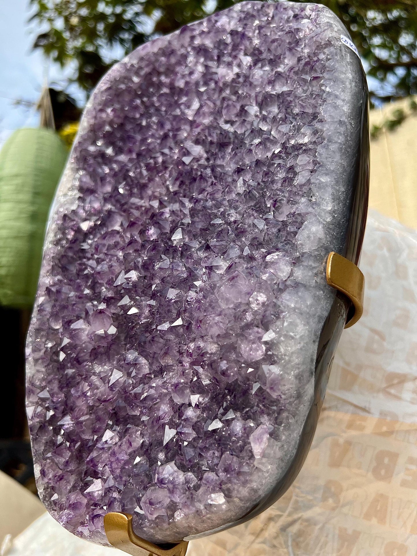 Large, statement, Amethyst on spinning stand 5.840kg
