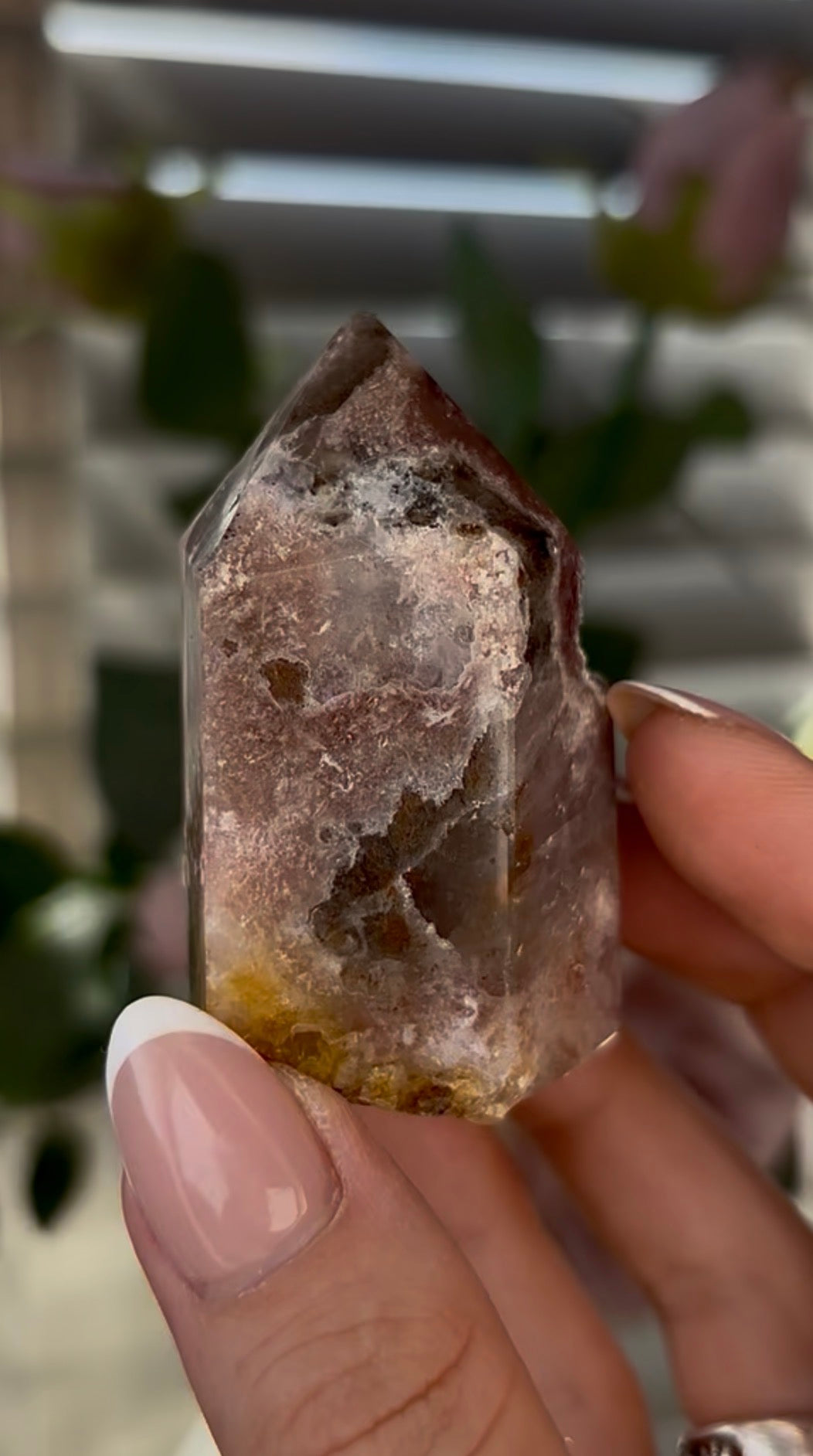 Cute, Pink amethyst tower