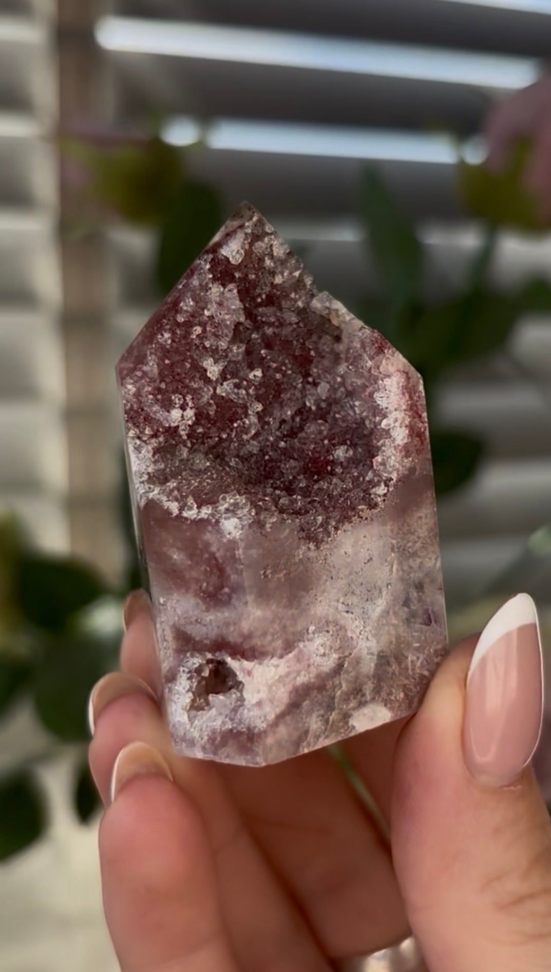 Cute, Pink amethyst tower
