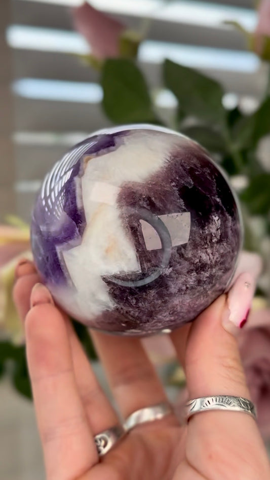 High quality, Dream amethyst sphere