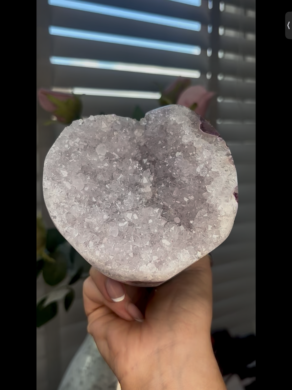 High grade, beautiful, Amethyst agate Freeform/mushroom 1.270kg