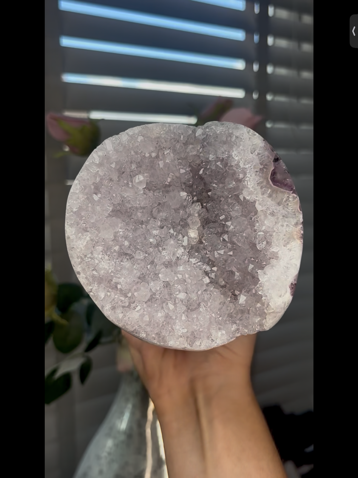 High grade, beautiful, Amethyst agate Freeform/mushroom 1.270kg