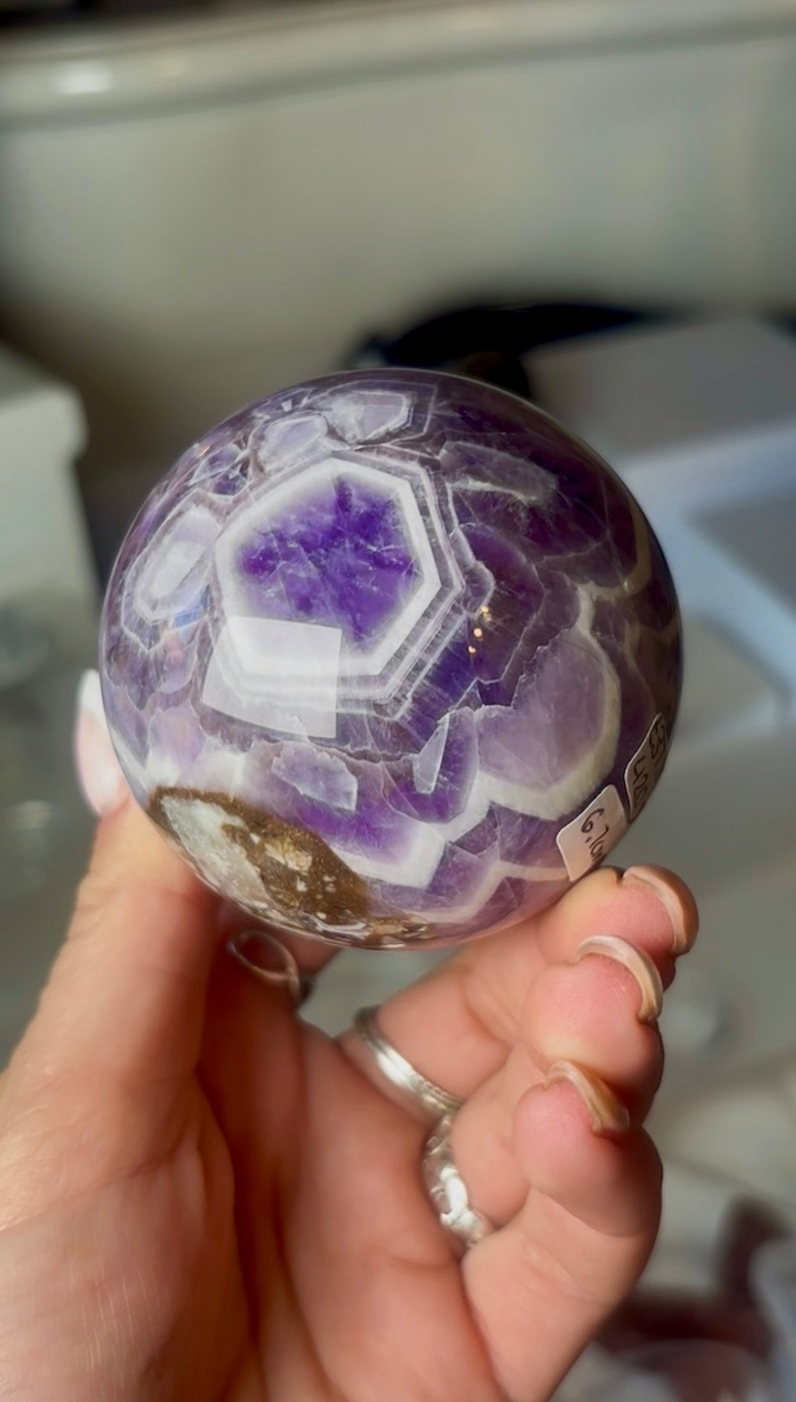 High quality, Dream amethyst sphere
