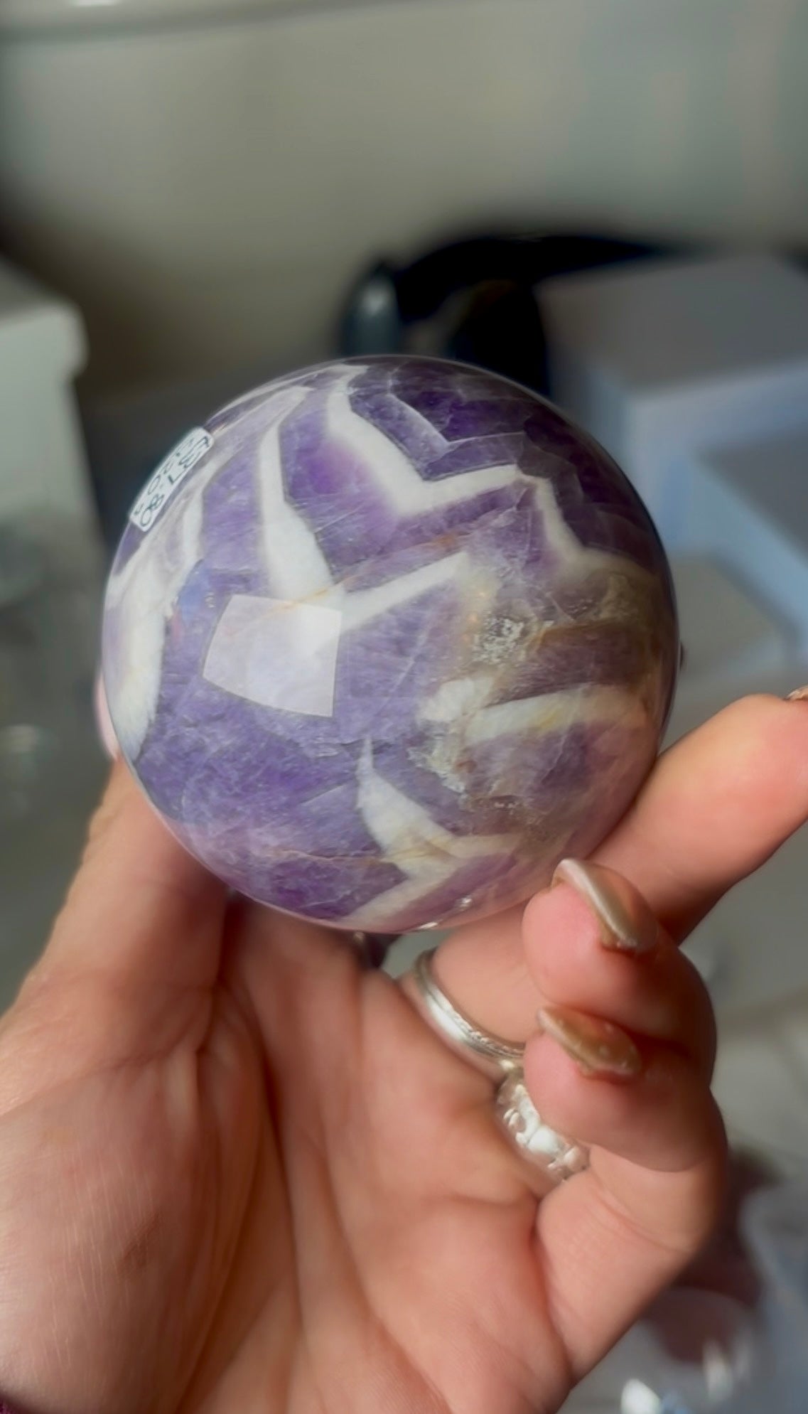 High quality, Dream amethyst sphere