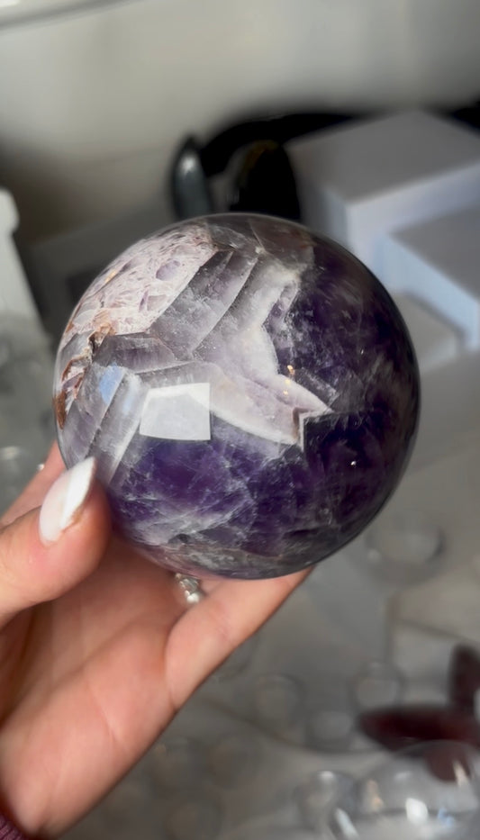 High quality, Dream amethyst sphere