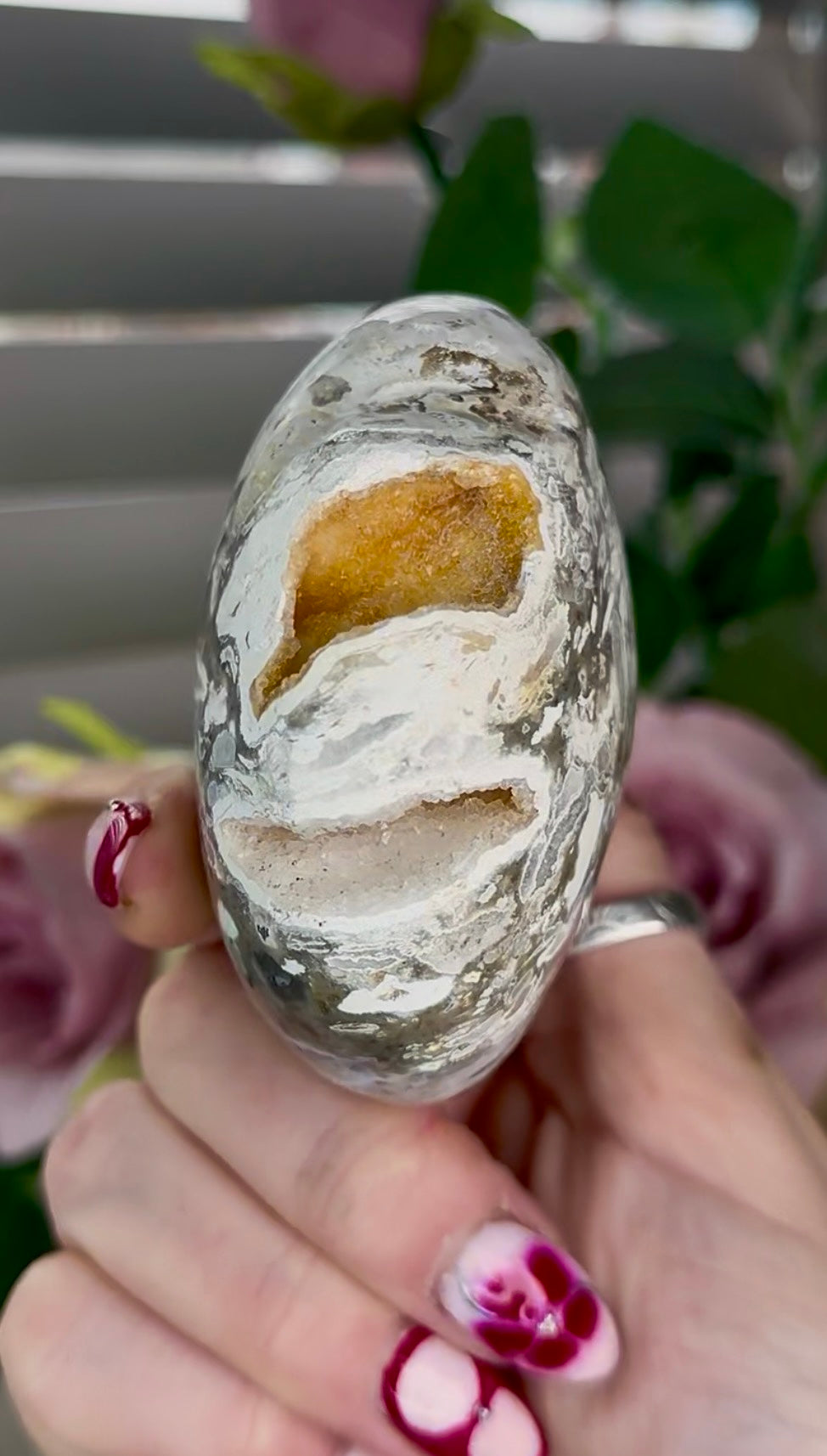 Ocean jasper heart