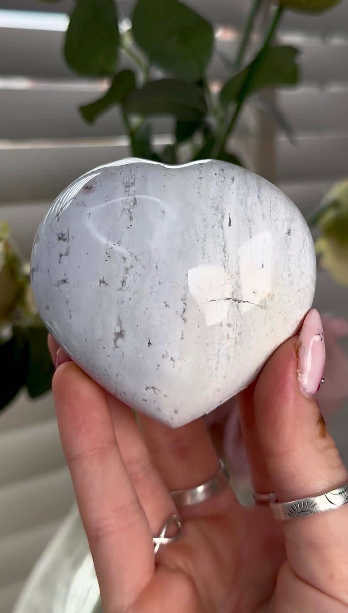 Ocean jasper heart