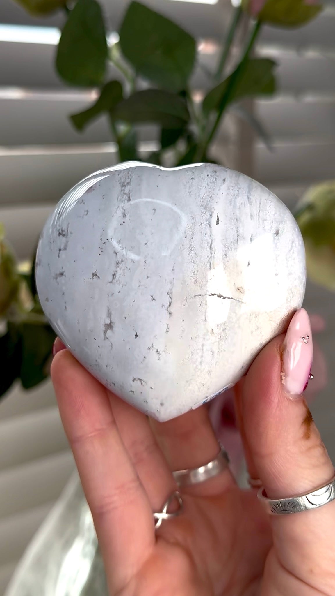 Ocean jasper heart