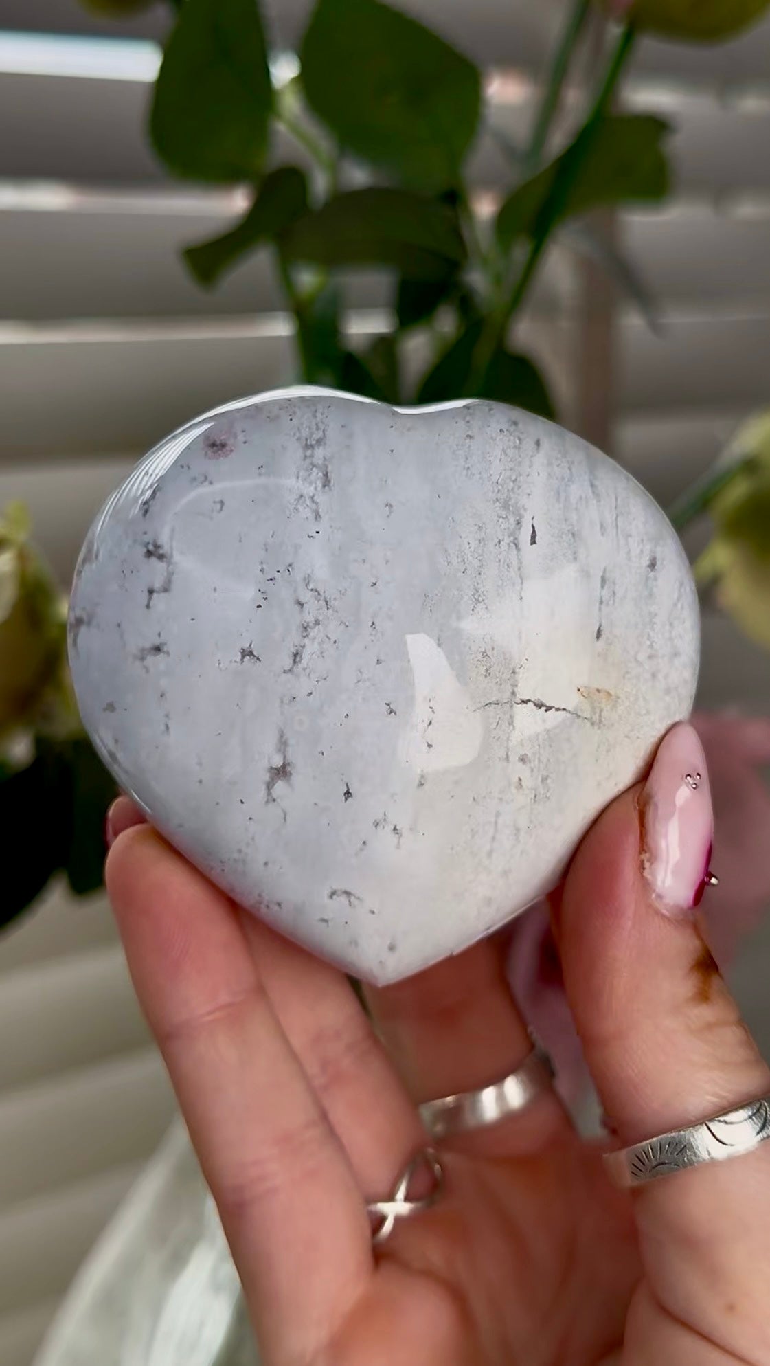 Ocean jasper heart