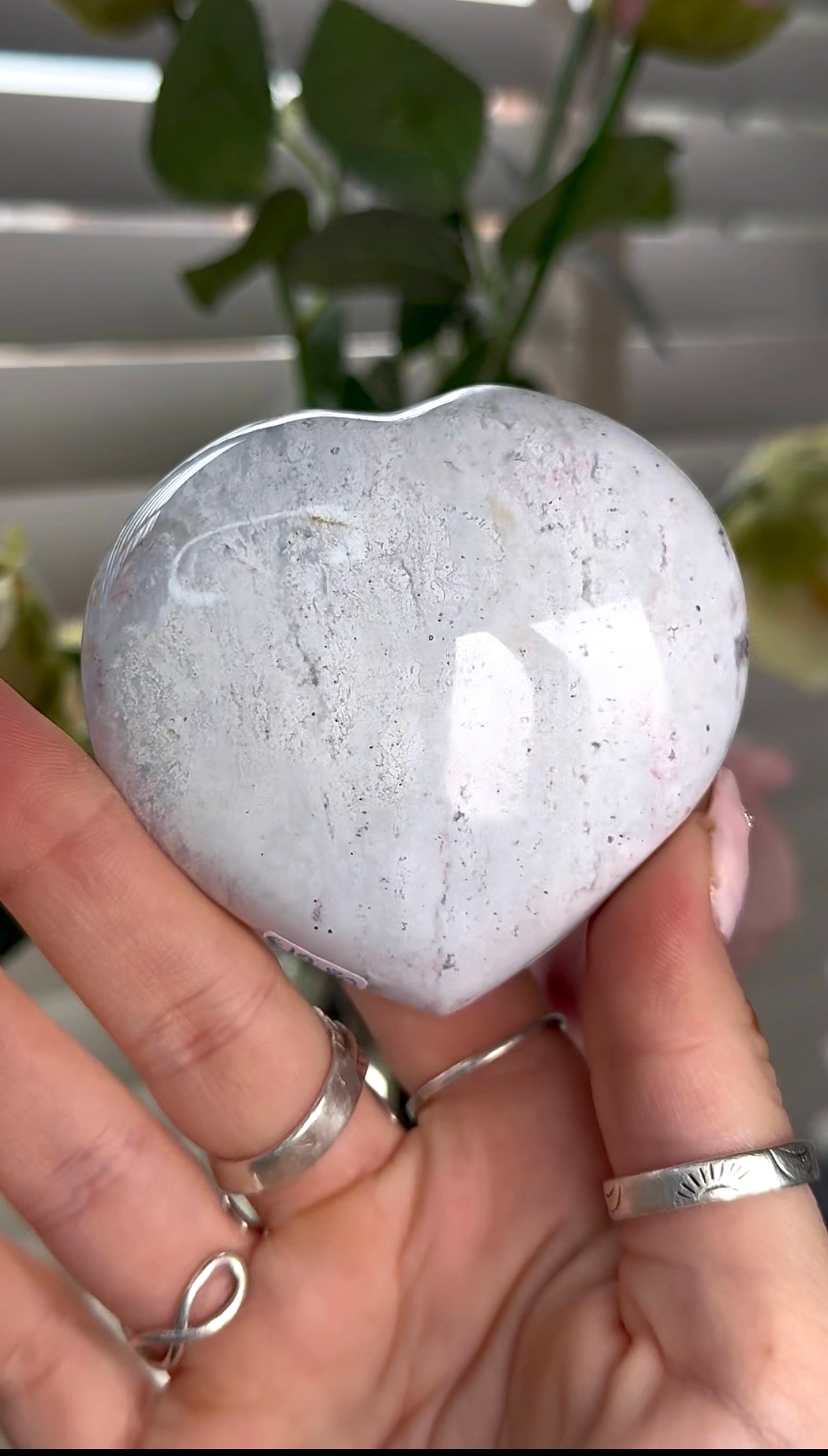 Ocean jasper heart