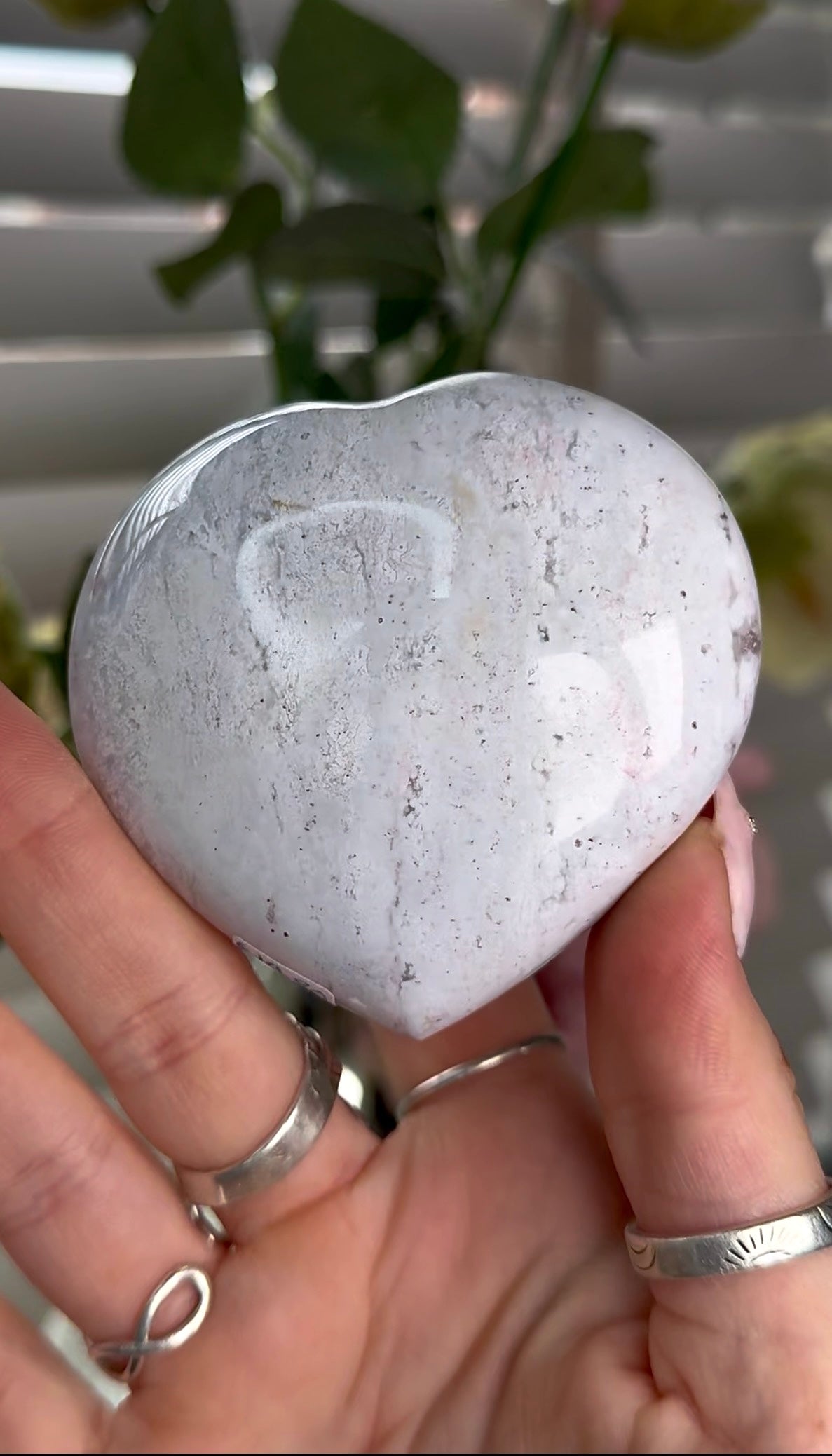 Ocean jasper heart