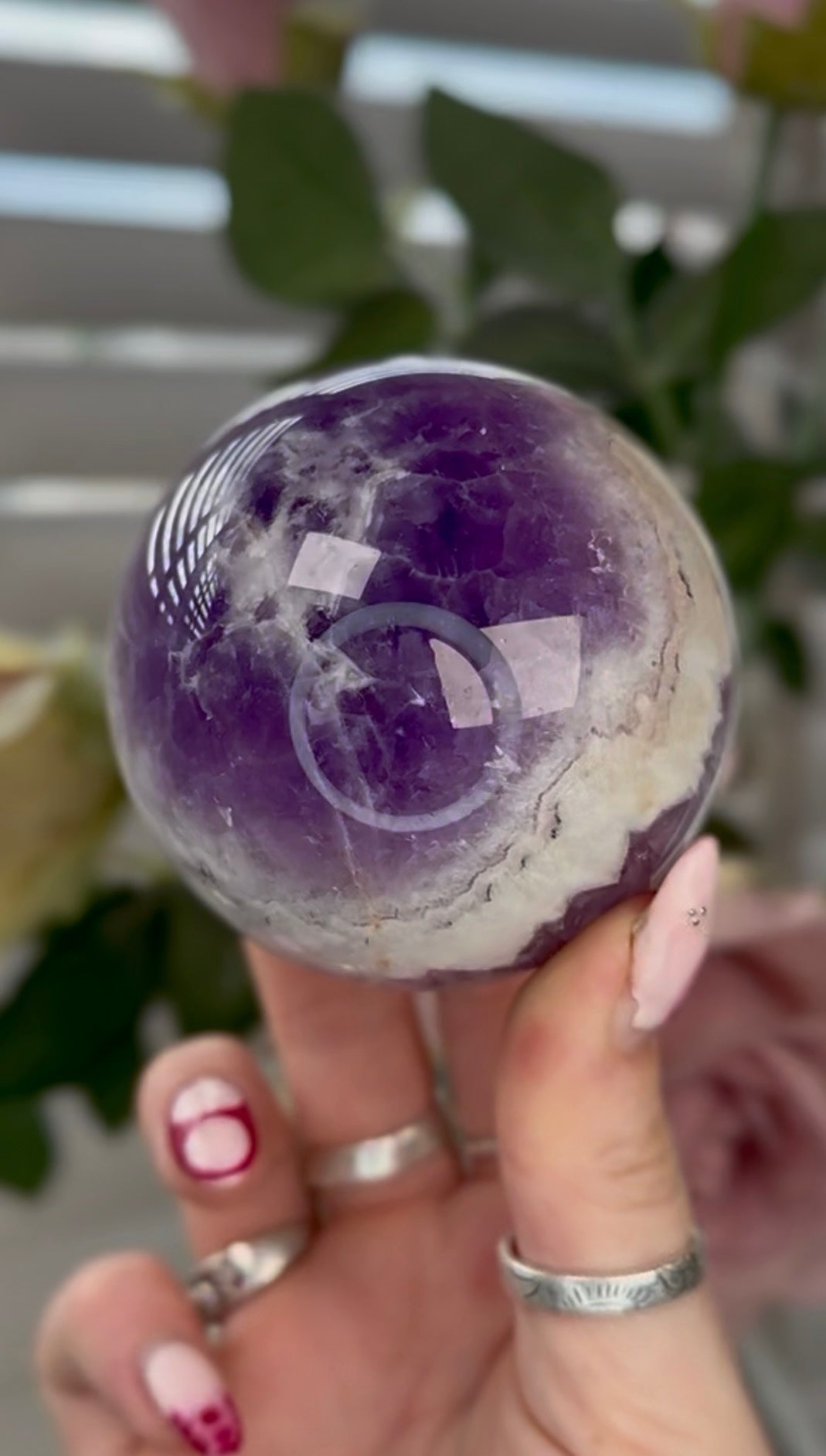 High quality, Dream amethyst sphere