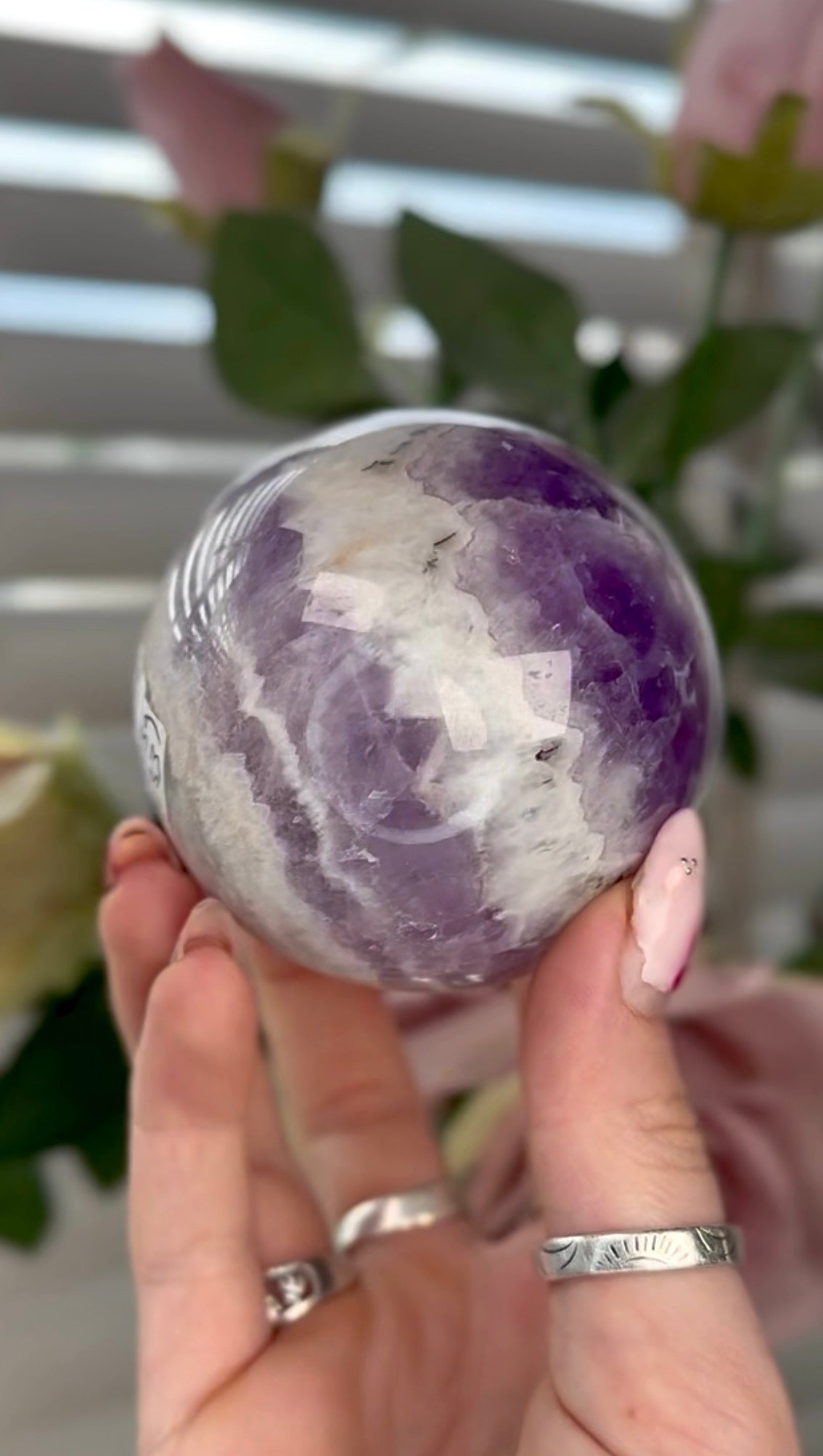 High quality, Dream amethyst sphere